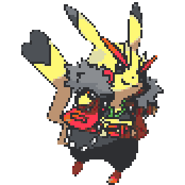 Pikachu Rock Star